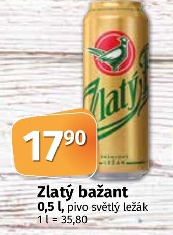 COOP TIP Zlatý bažant 0.5 l. nabídka