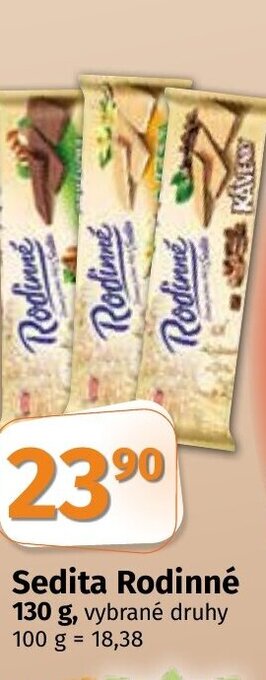 COOP TIP Sedita Rodinné 130 g nabídka
