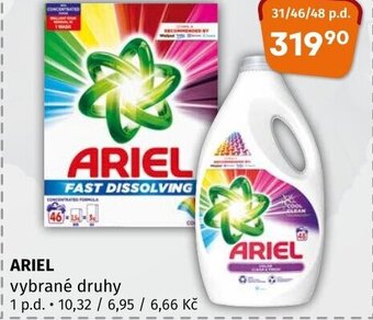 Coop ARIEL nabídka