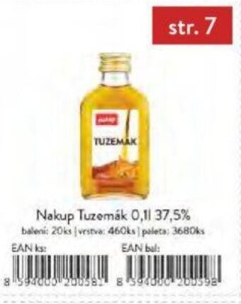 Qanto Nakup Tuzemák 0,1 l. 37,5% nabídka