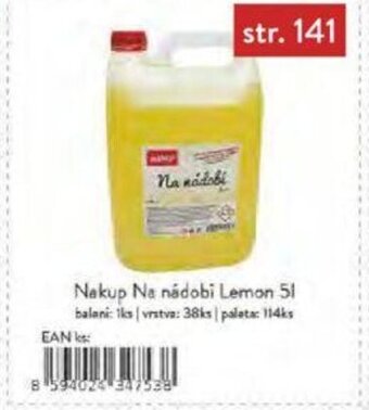 Qanto Nakup Na nádobi Lemon 5 l. nabídka