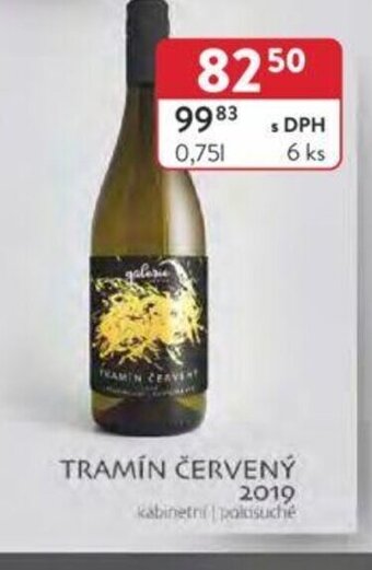 Qanto TRAMÍN ČERVENÝ 2019 nabídka