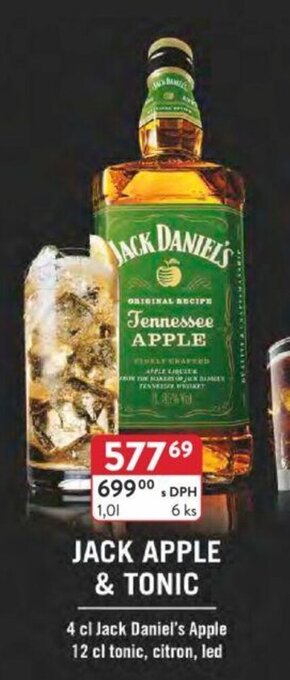 Qanto JACK APPLE & TONIC nabídka