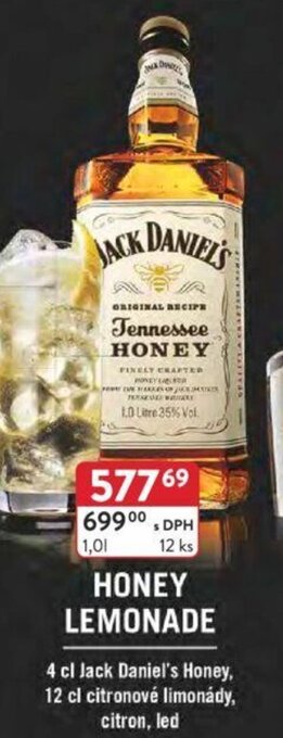 Qanto HONEY LEMONADE nabídka