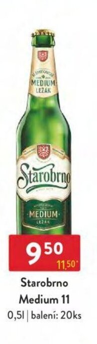 Qanto Starobrno Medium 11 0.5 l. nabídka