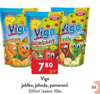 Qanto Vigo jablko, jahoda, pomeranč 200ml nabídka
