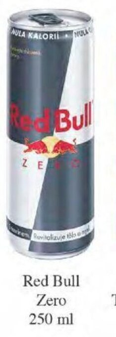 Qanto Red Bull Zero 250 ml nabídka