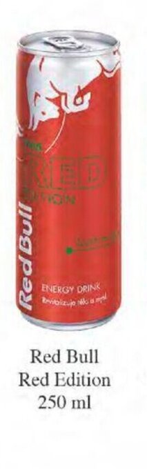Qanto Red Bull Red Edition 250 ml nabídka