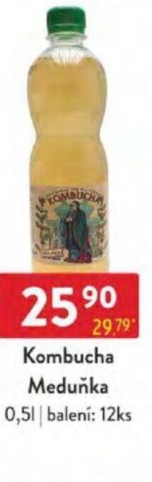 Kombucha Meduňka 0,5 l.