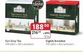 Qanto Earl Grey Tea nabídka