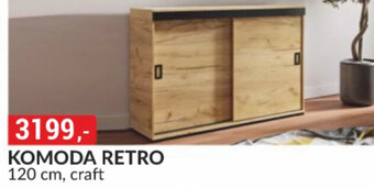 Baumax KOMODA RETRO 120 cm, craft nabídka
