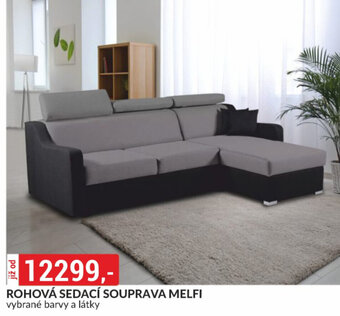 Baumax ROHOVÁ SEDACÍ SOUPRAVA MELFI nabídka