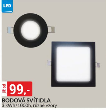 Baumax BODOVÁ SVÍTIDLA nabídka