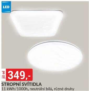 Baumax STROPNÍ SVÍTIDLA nabídka