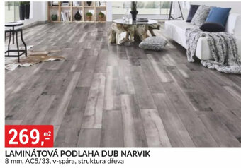 Baumax LAMINÁTOVÁ PODLAHA DUB NARVIK nabídka