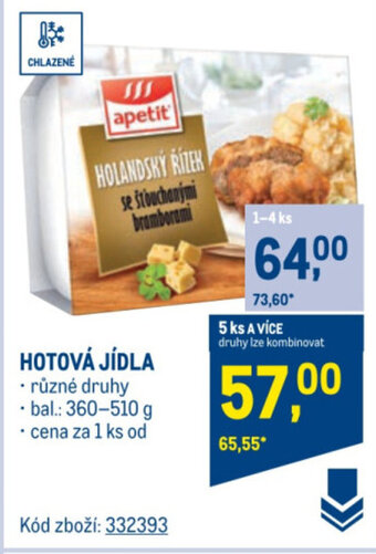 Makro HOTOVÁ JÍDLA nabídka