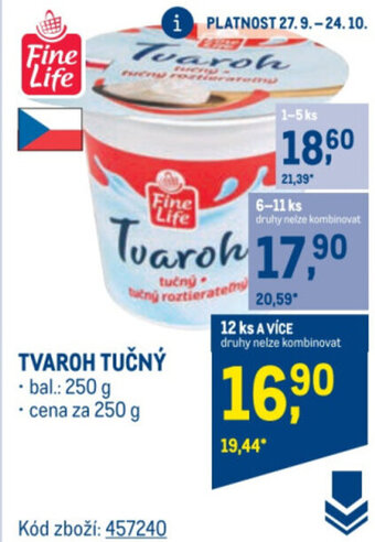Makro TVAROH TUČNÝ nabídka