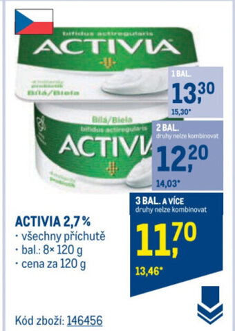 Makro ACTIVIA 2,7% nabídka