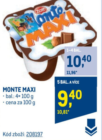 Makro MONTE MAXI nabídka