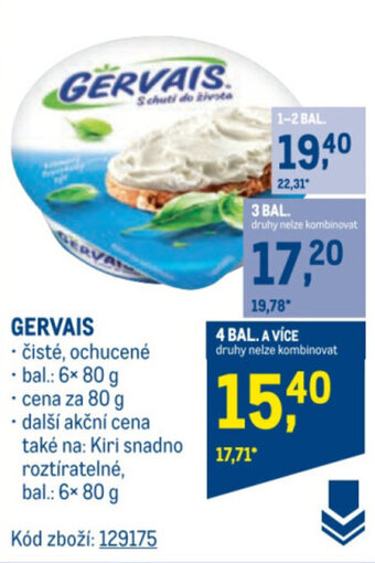 Makro GERVAIS nabídka