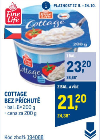 Makro COTTAGE BEZ PŘÍCHUTĚ nabídka