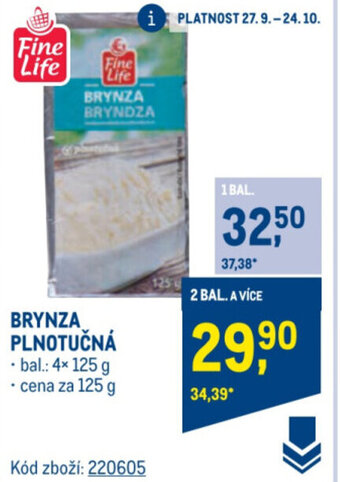 Makro BRYNZA PLNOTUČNÁ nabídka
