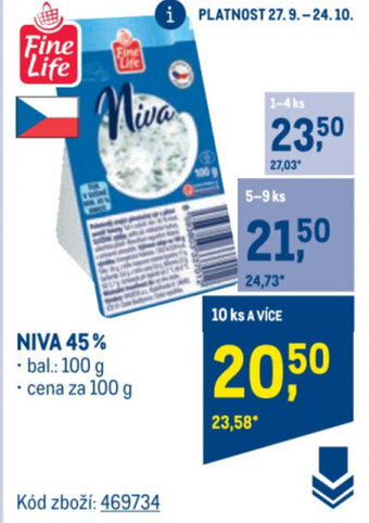 Makro NIVA 45% nabídka