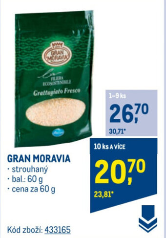 Makro GRAN MORAVIA nabídka