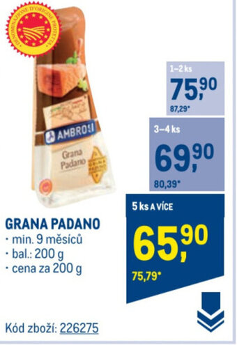 Makro GRANA PADANO nabídka
