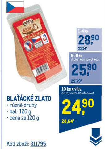 Makro BLAŤÁCKÉ ZLATO nabídka