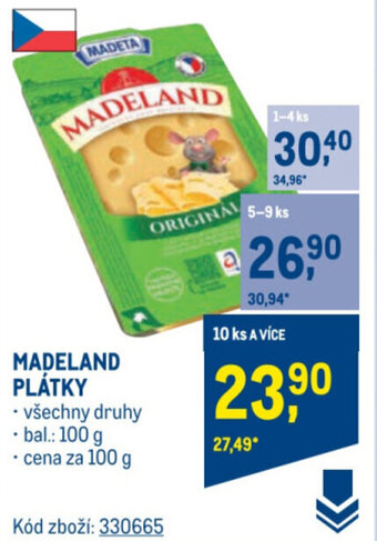 Makro MADELAND PLÁTKY nabídka