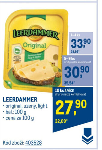 Makro LEERDAMMER nabídka