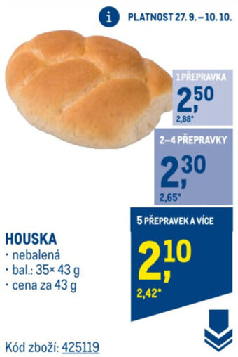 Makro HOUSKA nabídka