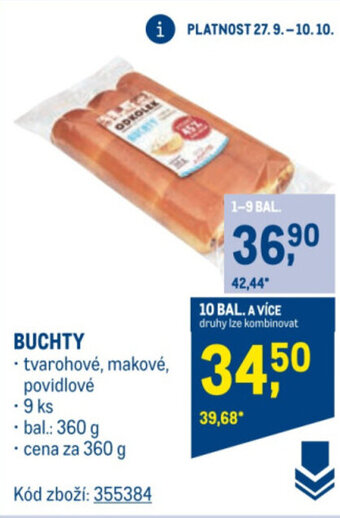 Makro BUCHTY nabídka