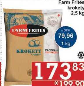 Jip Farm frites krokety, 2,5 kg nabídka