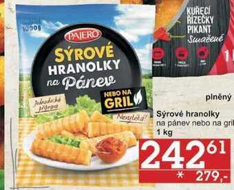 Jip Sýrové hranolky na pánev nebo na gril, 1 kg nabídka