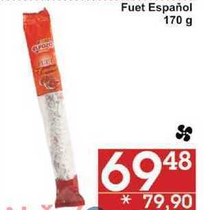 Jip Fuet español, 170 g nabídka