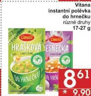 Jip Vitana instantní polévka do hrnečku různé druhy, 17-27 g nabídka
