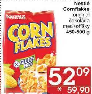 Jip Nestlé cornflakes original, 450-500 g nabídka