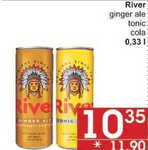 Jip River ginger ale, 0,33 l nabídka