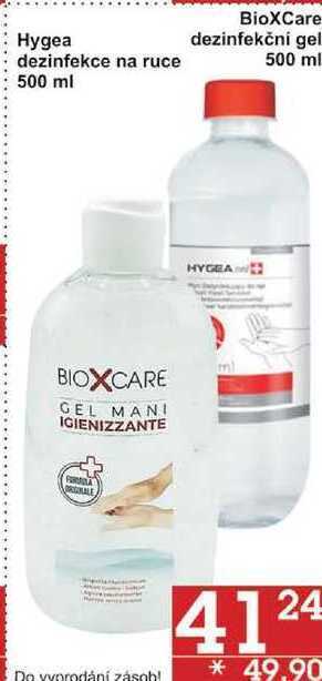 Jip Hygea dezinfekce na ruce 500 ml nabídka