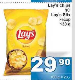 Jip Lay's salted 130g nabídka
