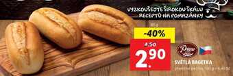 Lidl Světlá bagetka, 65 g nabídka