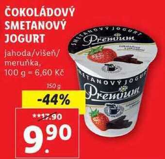 Čokoládový smetanový jogurt, 150 g