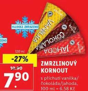 Lidl Zmrzlinový kornout, 120 ml nabídka