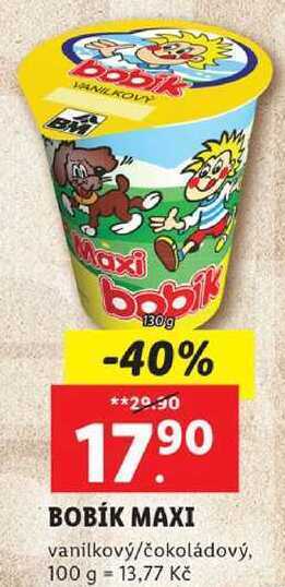 Lidl Bobík maxi, 130 g nabídka