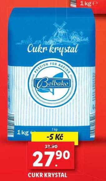 Lidl Cukr krystal, 1 kg nabídka