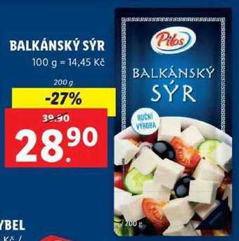 Lidl Balkánský sýr, 200 g nabídka