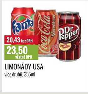 Ratio Limonády usa 355ml nabídka