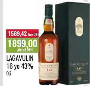 Ratio Lagavulin 16 yo 43% 0,7l nabídka
